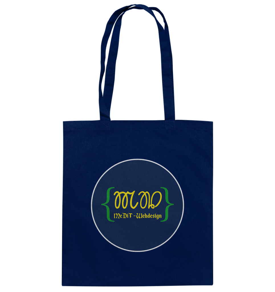 MeDiT-Webdesign - Baumwolltasche