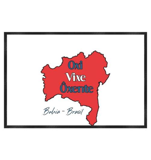 Bahia - Oxi - Vixe - Ôxente - Fußmatte 60x40cm