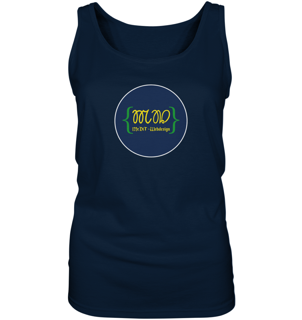 MeDiT-Webdesign - Ladies Tank-Top