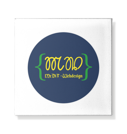 MeDiT - Webdesign Brasilien - Leinwand 20x20cm