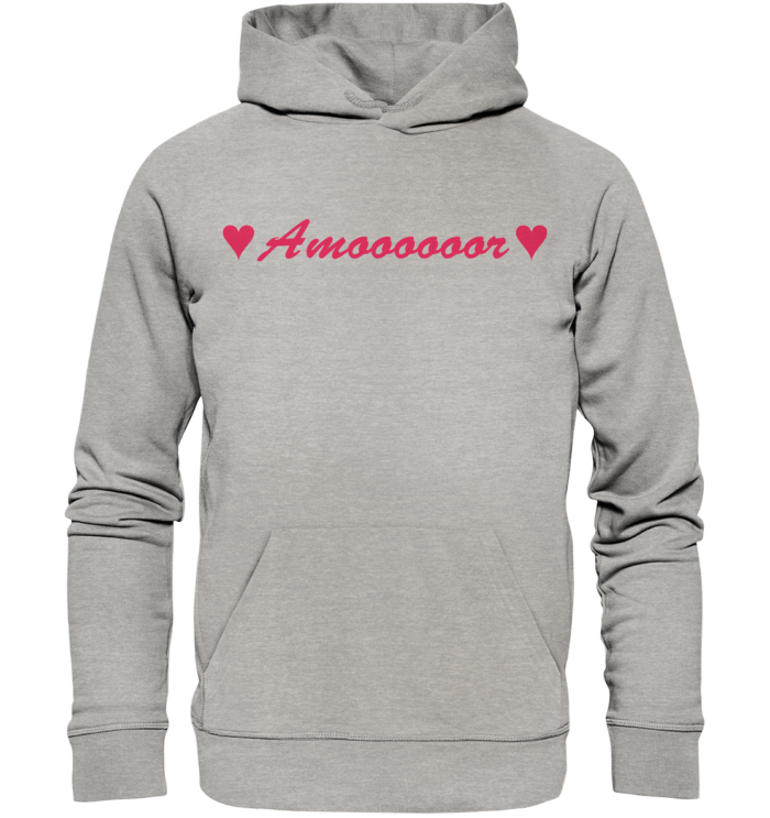 Amoooooor - Organic Hoodie – Bild 2