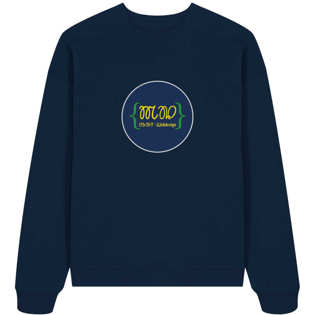 MeDiT-Webdesign - Organic Oversize Sweatshirt